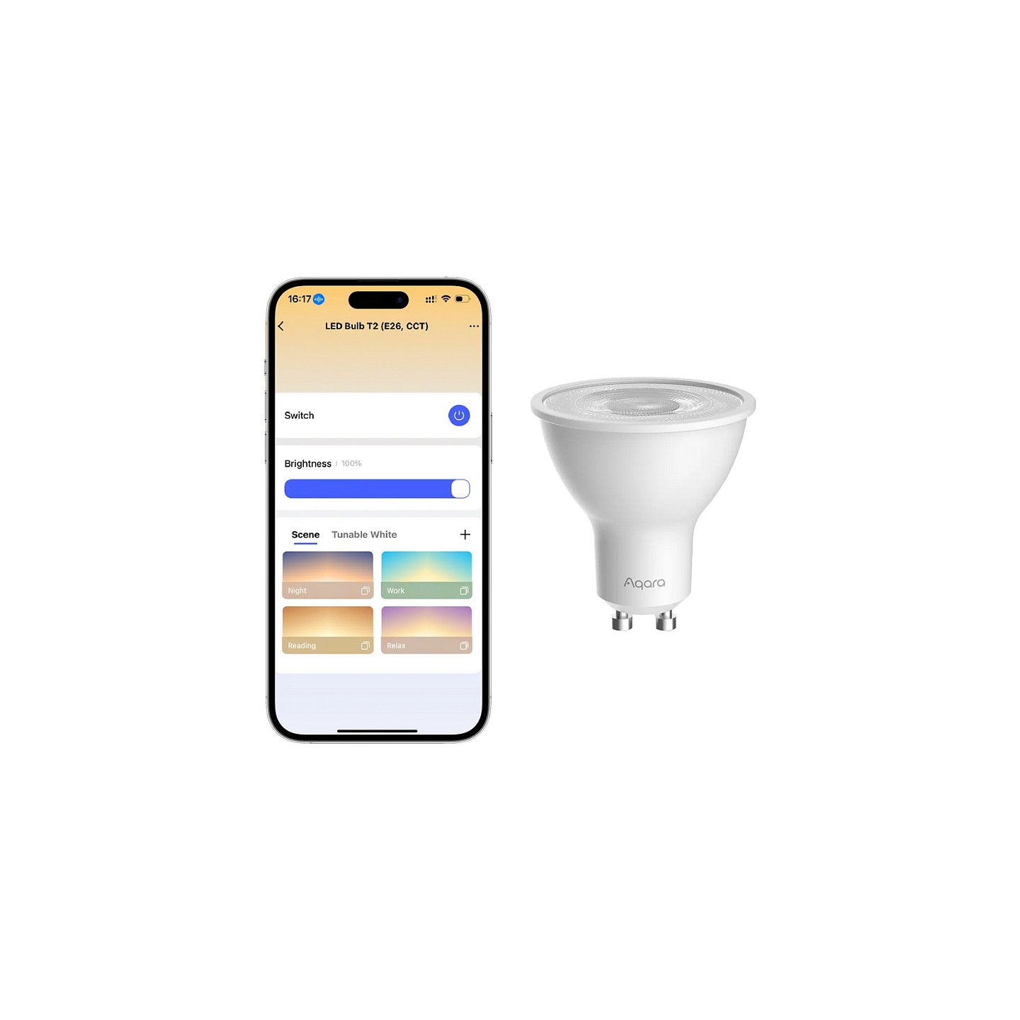 Aqara LED Bulb T2 (CCT. GU10) — Buy in Cyprus with Fast Delivery