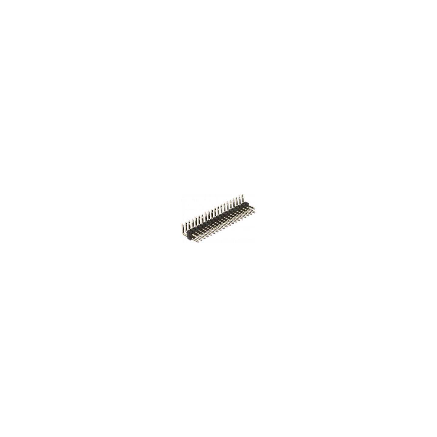 Stiftleiste 20 Pin. Rastermaß 2.54 mm. 2-reihig. gewinkelt. 5 Stück — Buy in Cyprus with Fast Delivery