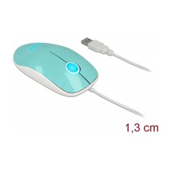 Optische 3-Tasten LED Maus USB Typ-A türkis — Buy in Cyprus with Fast Delivery
