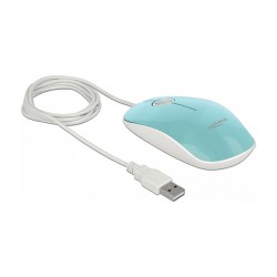 Optische 3-Tasten LED Maus USB Typ-A türkis — Buy in Cyprus with Fast Delivery