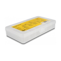Schrumpfschlauch Sortimentsbox. Schrumpfungsrate 2:1. transparent 196-teilig — Buy in Cyprus with Fast Delivery
