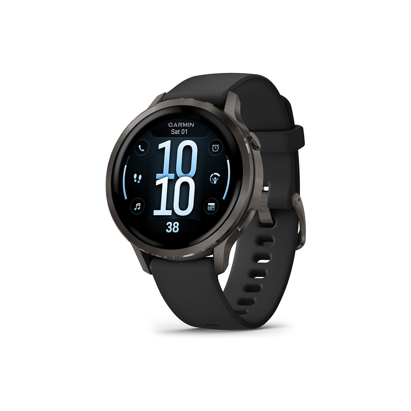 Garmin Venu 4 41mm Silikon-Armb. schwarz schiefergr — Buy in Cyprus with Fast Delivery