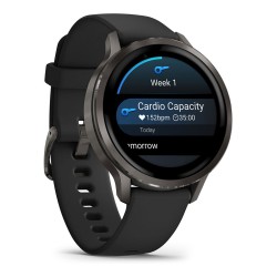 Garmin Venu 4 41mm Silikon-Armb. schwarz schiefergr — Buy in Cyprus with Fast Delivery
