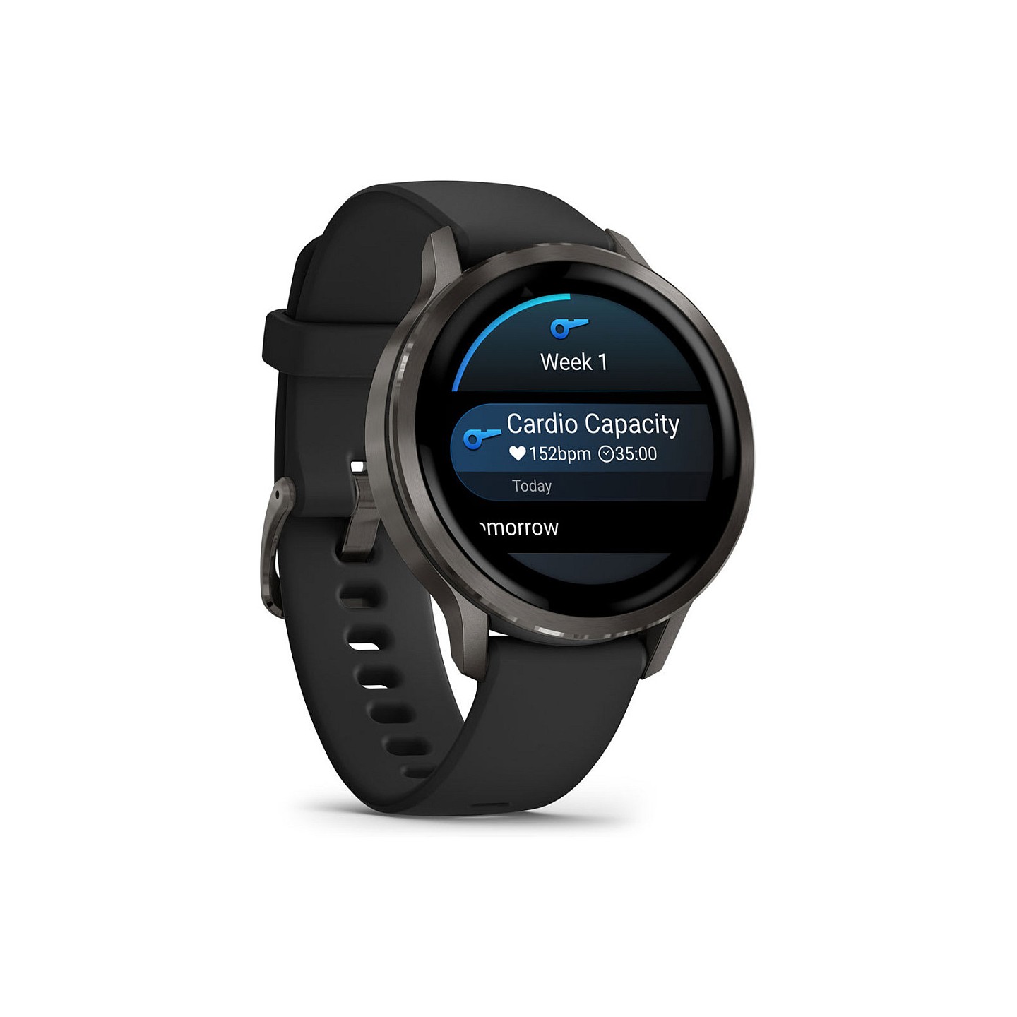 Garmin Venu 4 41mm Silikon-Armb. schwarz schiefergr — Buy in Cyprus with Fast Delivery