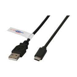 EFB USB2.0 Anschlusskabel A-C.St.-St..0.5m.schwarz.Premium — Buy in Cyprus with Fast Delivery