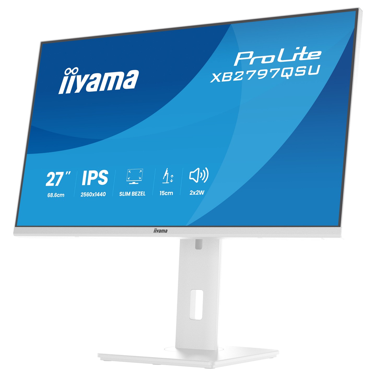 IIYAMA 68.6cm (27') XB2797QSU-W1 16:9 2xHDMI+DP+2xUSB-C — Buy in Cyprus with Fast Delivery