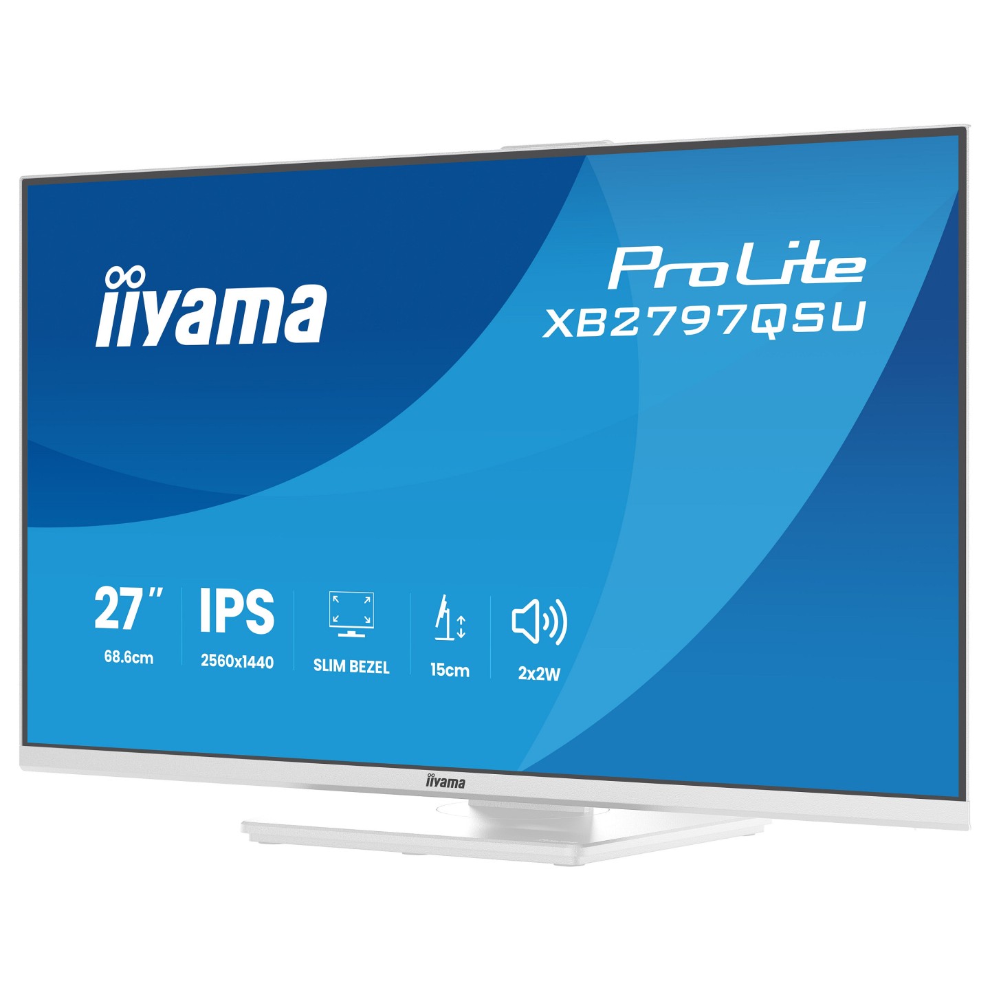 IIYAMA 68.6cm (27') XB2797QSU-W1 16:9 2xHDMI+DP+2xUSB-C — Buy in Cyprus with Fast Delivery
