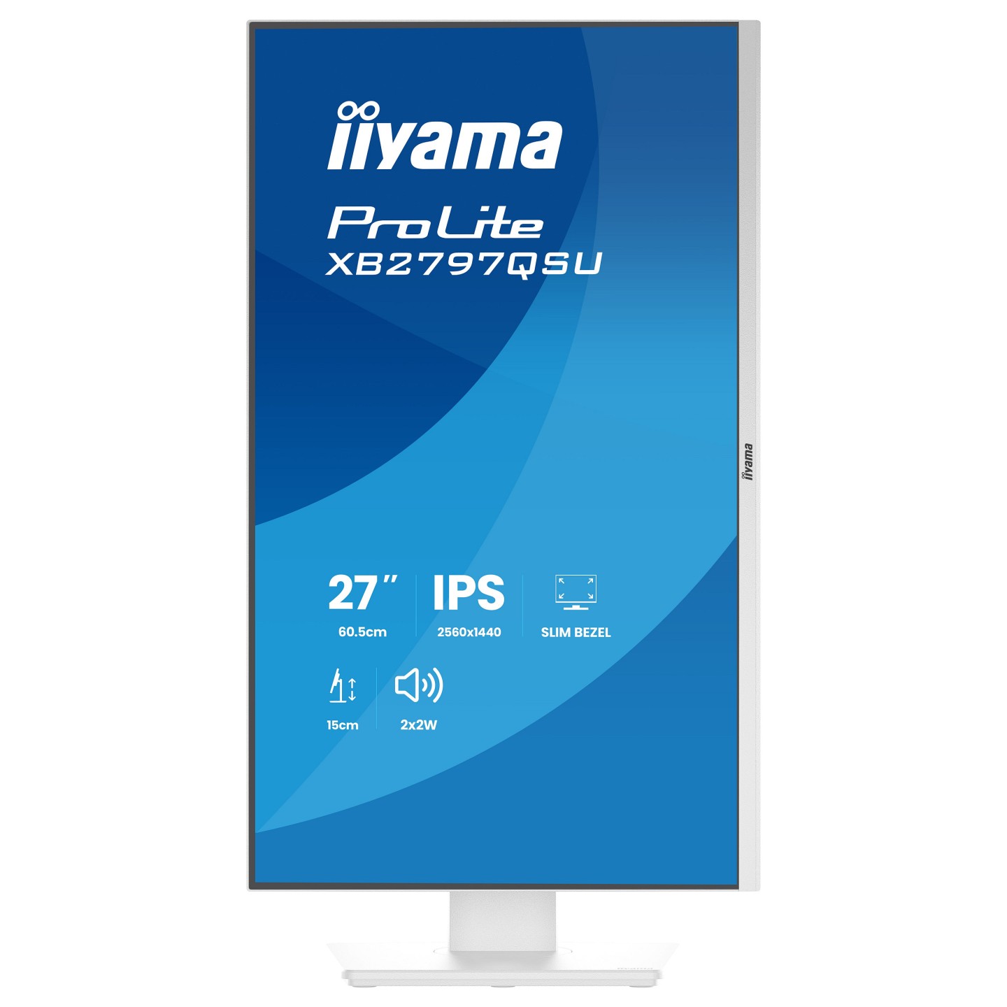 IIYAMA 68.6cm (27') XB2797QSU-W1 16:9 2xHDMI+DP+2xUSB-C — Buy in Cyprus with Fast Delivery