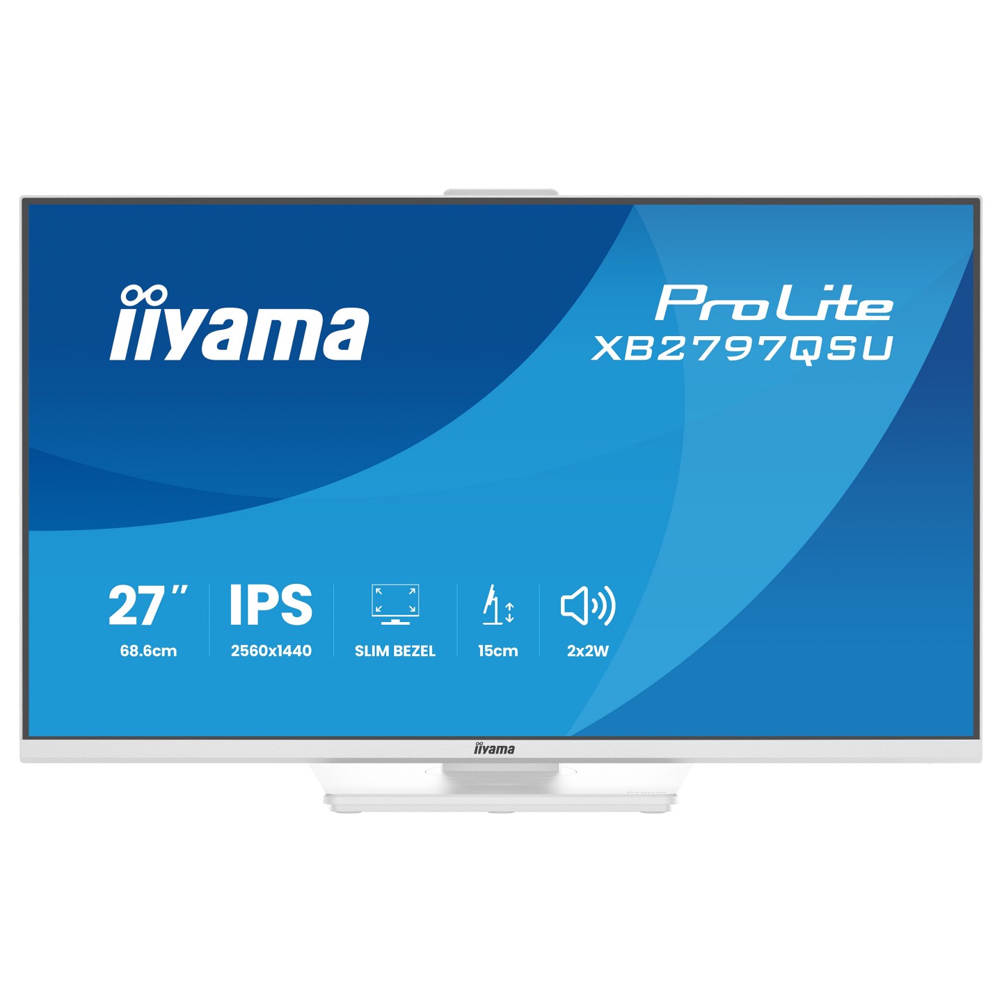 IIYAMA 68.6cm (27') XB2797QSU-W1 16:9 2xHDMI+DP+2xUSB-C — Buy in Cyprus with Fast Delivery