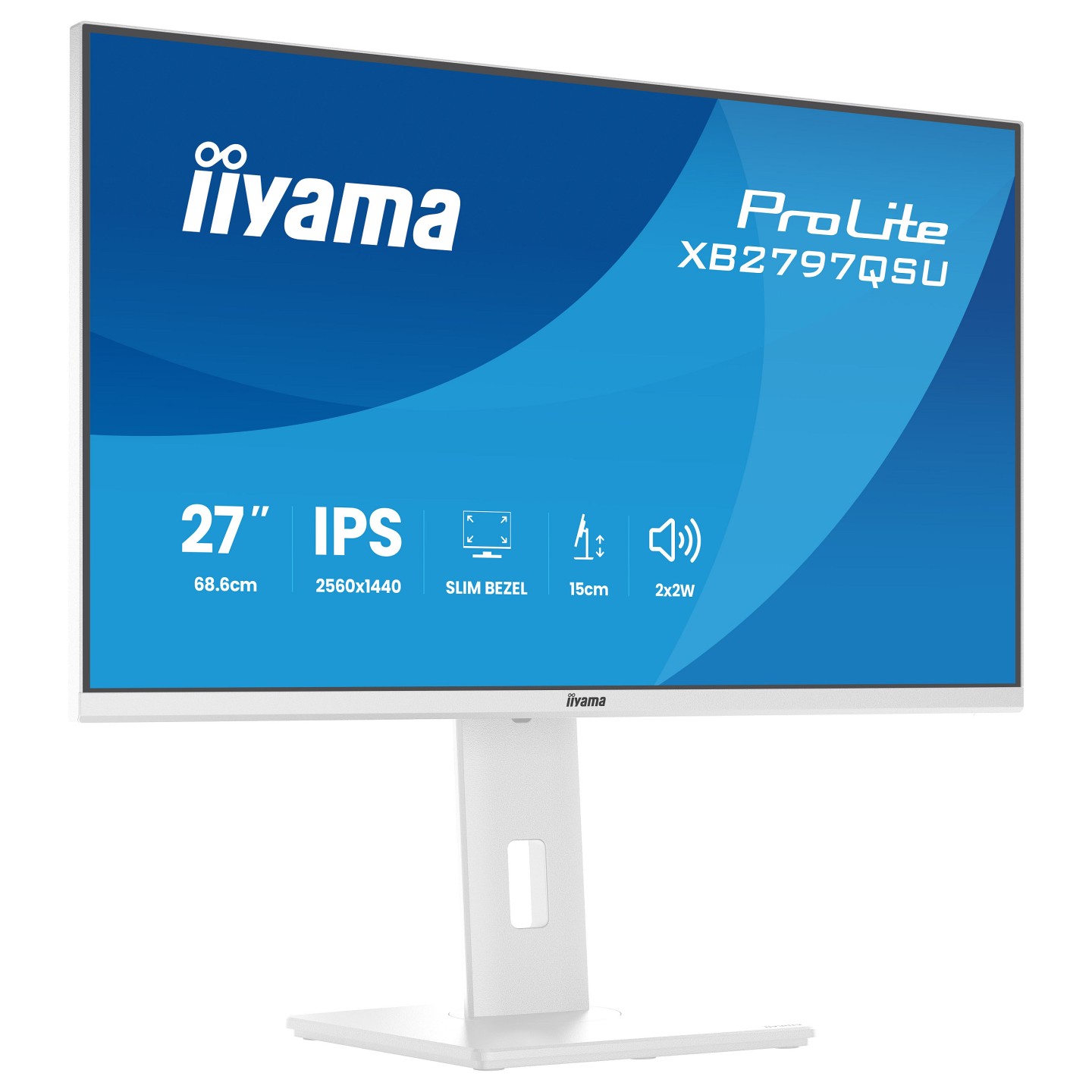 IIYAMA 68.6cm (27') XB2797QSU-W1 16:9 2xHDMI+DP+2xUSB-C — Buy in Cyprus with Fast Delivery
