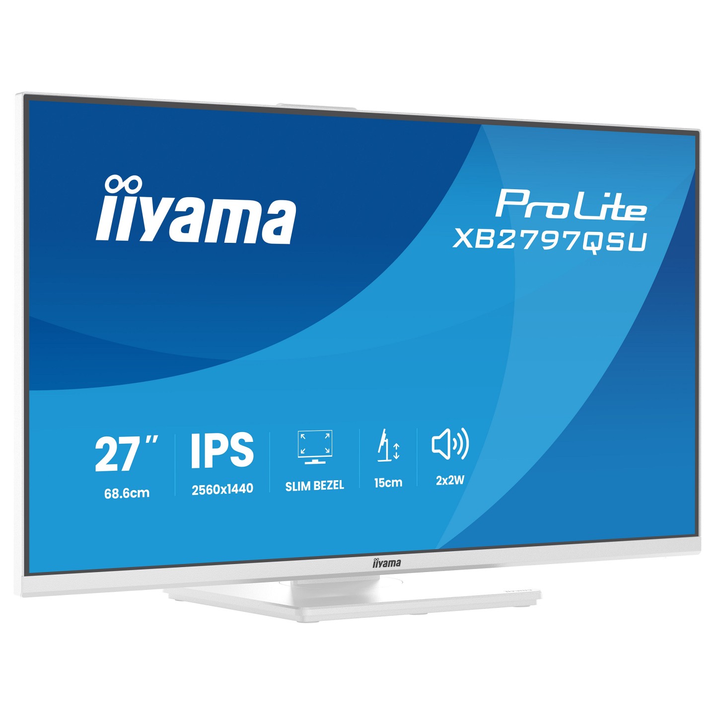 IIYAMA 68.6cm (27') XB2797QSU-W1 16:9 2xHDMI+DP+2xUSB-C — Buy in Cyprus with Fast Delivery