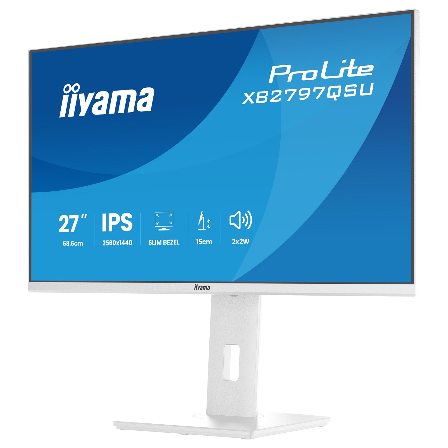 IIYAMA 68.6cm (27') XB2797QSU-W1 16:9 2xHDMI+DP+2xUSB-C — Buy in Cyprus with Fast Delivery