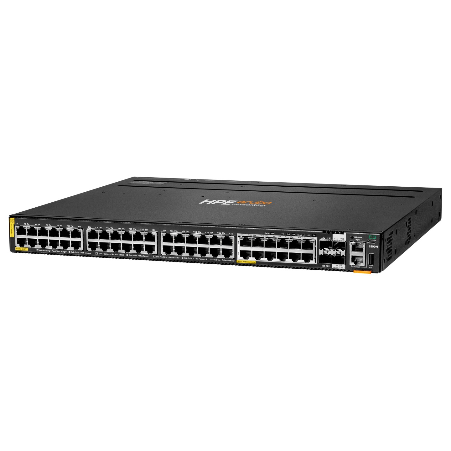 HPE Aruba 6200M 36G 12SR5 Class6 PoE 4SFP+ Switch — Buy in Cyprus with Fast Delivery