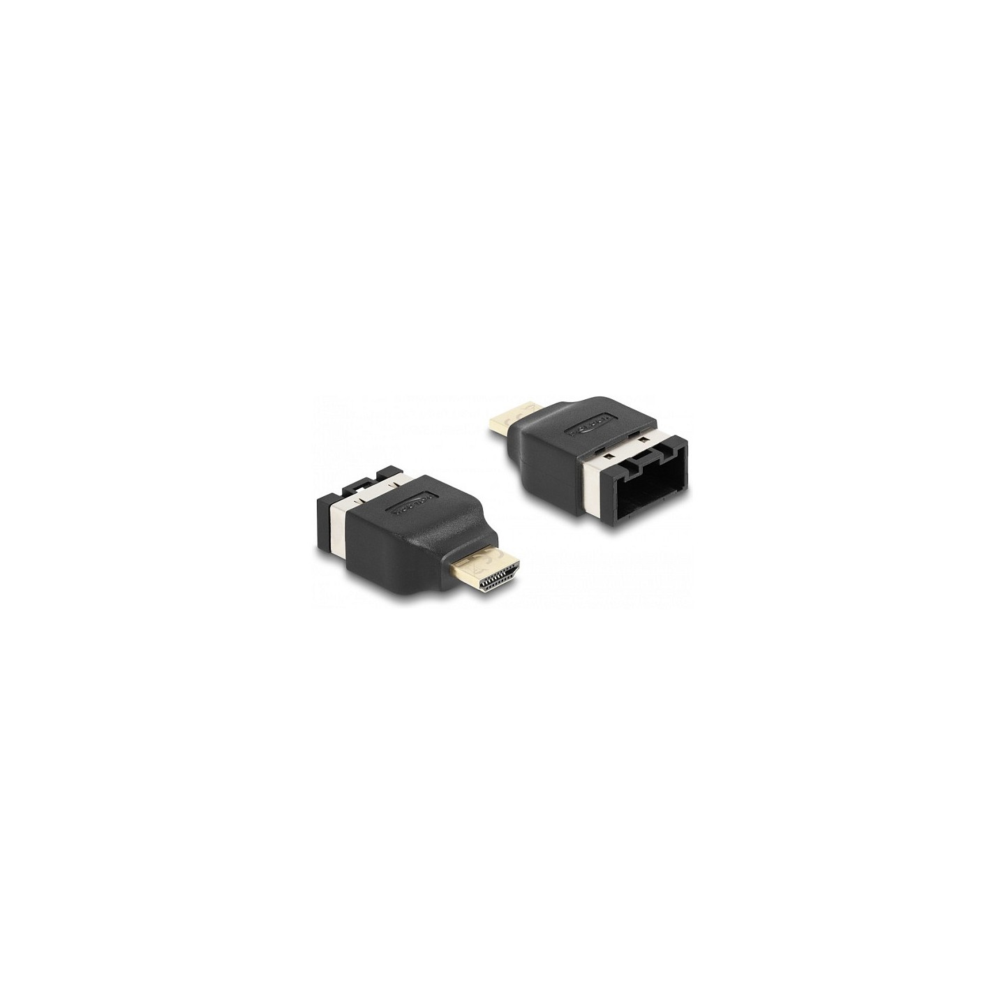 DELOCK HDMI Automotive Adapter HDMI-E Buchse zu HDMI-A Stecker 4K 60 Hz — Buy in Cyprus with Fast Delivery