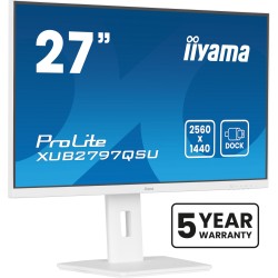 Buy iiyama ProLite XUB2797QSU-W2 - 27-inch QHD IPS, 100Hz, 1ms, USB hub, HDMI 2.... in Cyprus, Nicosia, Limassol, Larnaka, Pafos
