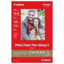 CANON PP-201 glnzend Foto Papier 10x15cm 5 Blatt — Buy in Cyprus with Fast Delivery