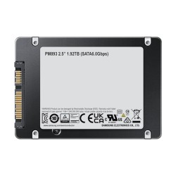 2.5' 1.92TB Samsung PM893 MZ7L31T9HBLT-00A07 1.3 DWPD 2.5' 63.5mm SATA-3 TLC SSD 256bit AES — Buy in Cyprus with Fast Delivery