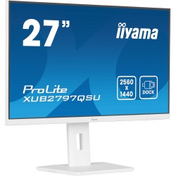 Buy iiyama ProLite XUB2797QSU-W2 - 27-inch QHD IPS, 100Hz, 1ms, USB hub, HDMI 2.... in Cyprus, Nicosia, Limassol, Larnaka, Pafos