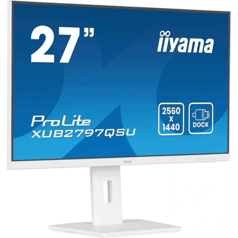 Buy iiyama ProLite XUB2797QSU-W2 - 27-inch QHD IPS, 100Hz, 1ms, USB hub, HDMI 2.... in Cyprus, Nicosia, Limassol, Larnaka, Pafos
