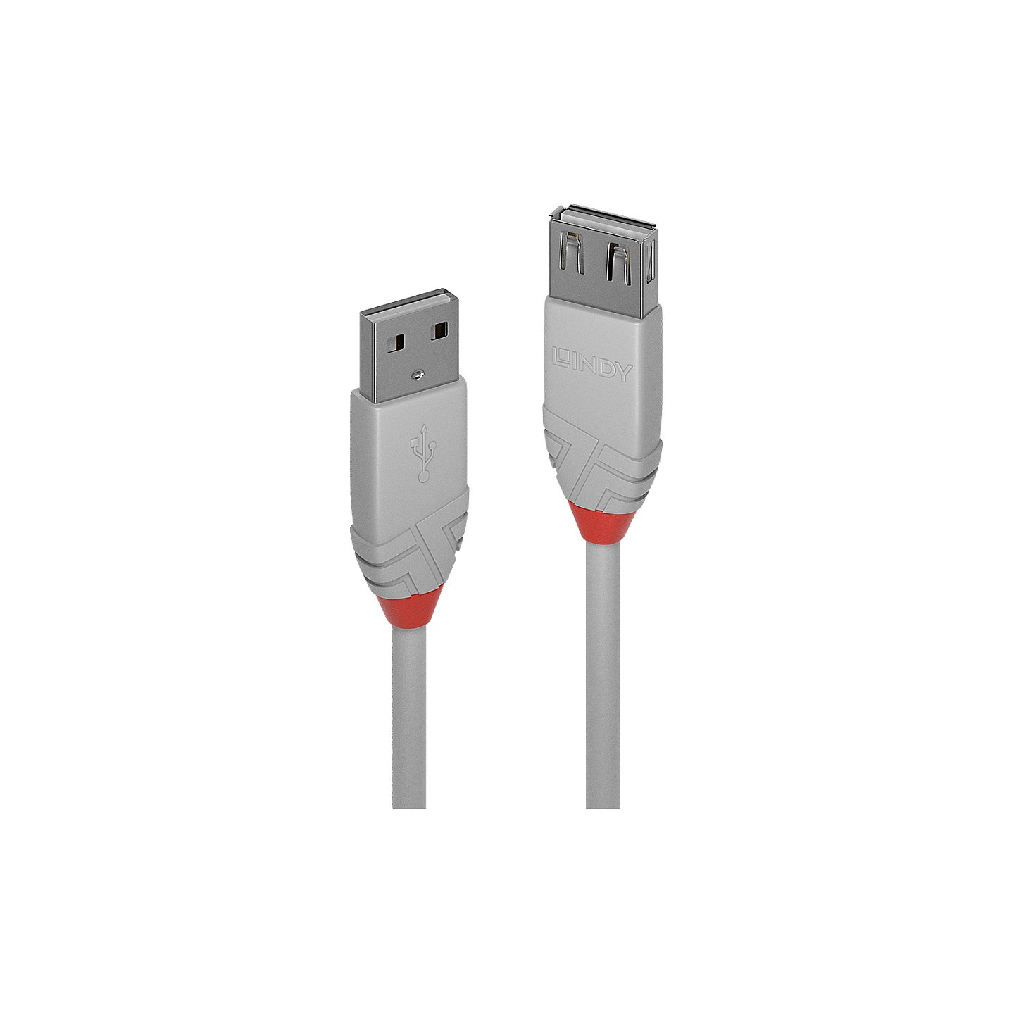 LINDY USB 2.0 Verlängerung Typ A A Anthra Line M F 2m — Buy in Cyprus with Fast Delivery