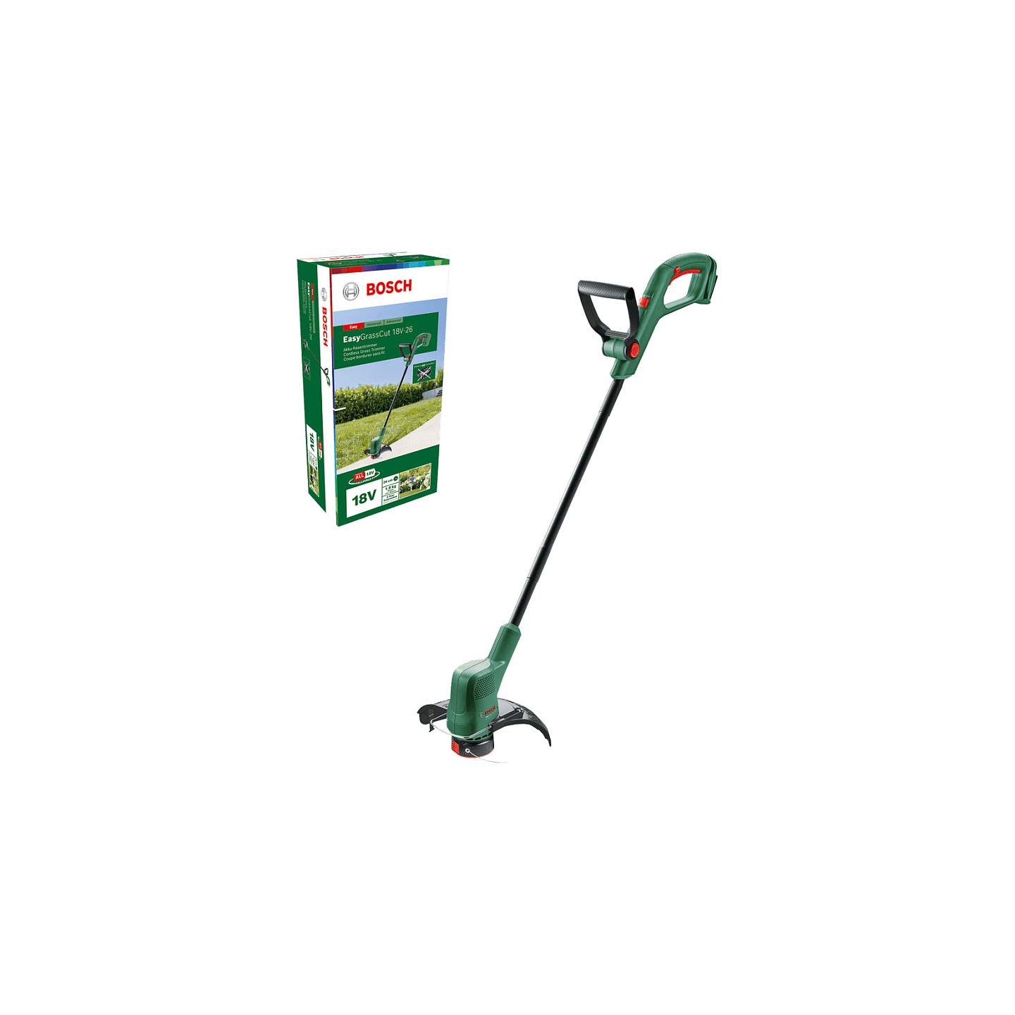 Bosch EasyGrassCut 18V-26 solo Akku-Rasentrimmer — Buy in Cyprus with Fast Delivery
