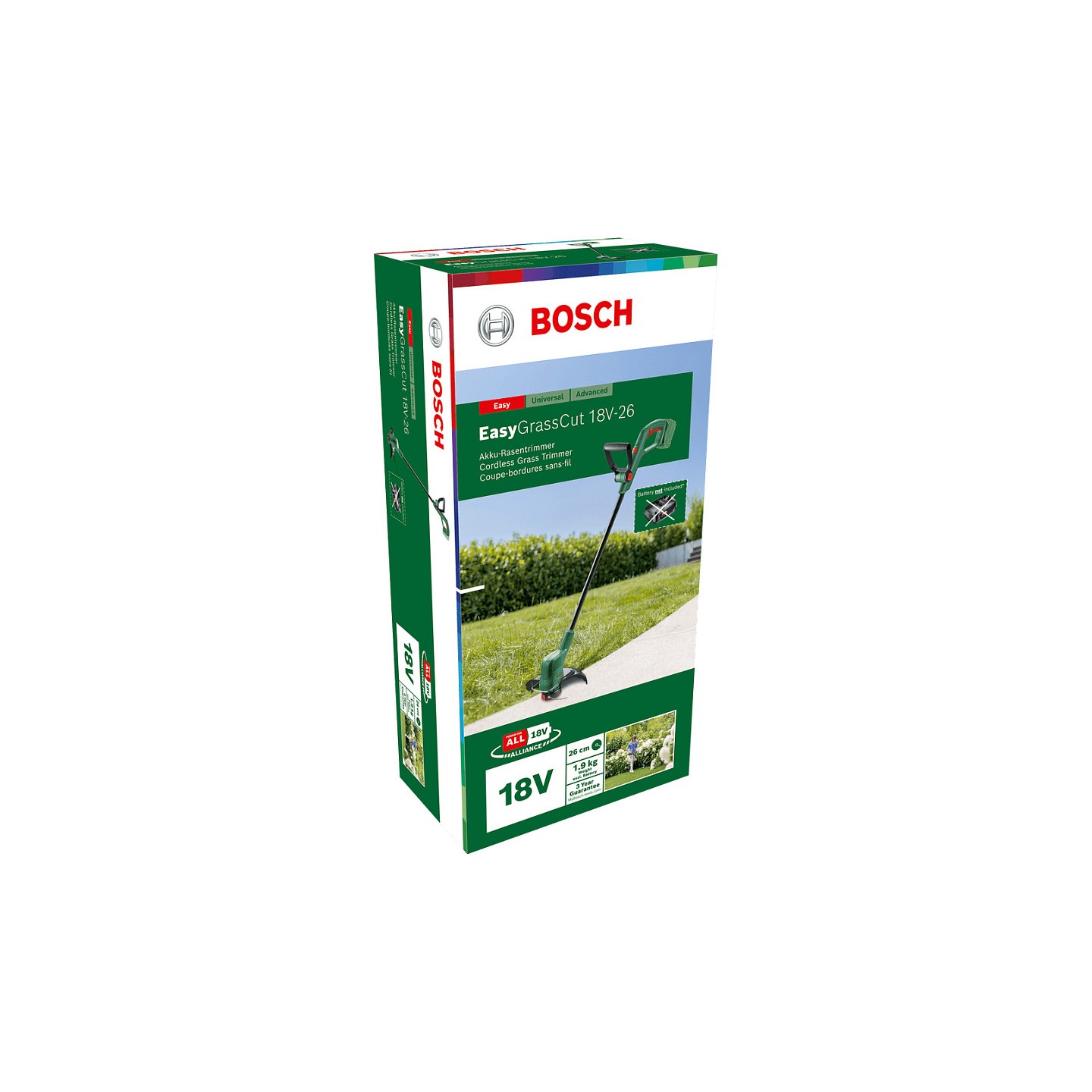 Bosch EasyGrassCut 18V-26 solo Akku-Rasentrimmer — Buy in Cyprus with Fast Delivery