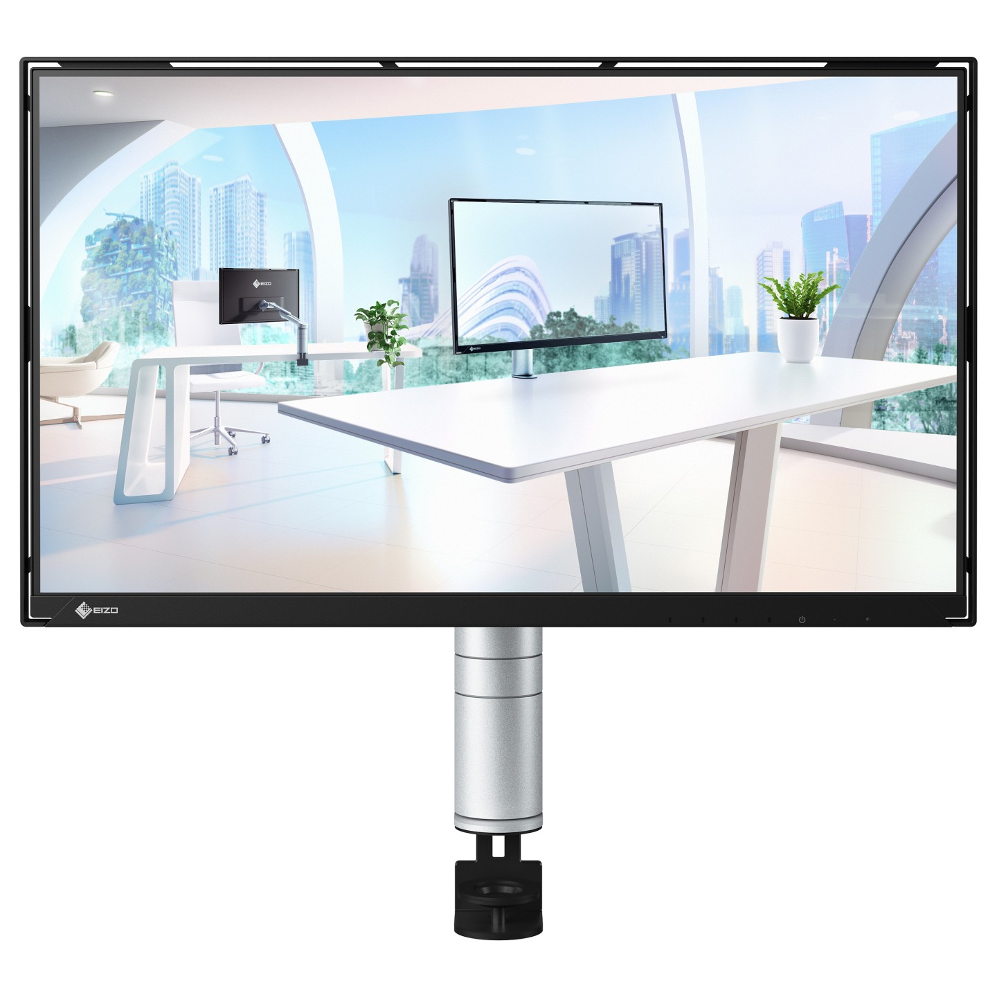 EIZO 60.5cm (23.8') FLT 16:09 2xUSB-C IPS mit Schwenkarm — Buy in Cyprus with Fast Delivery