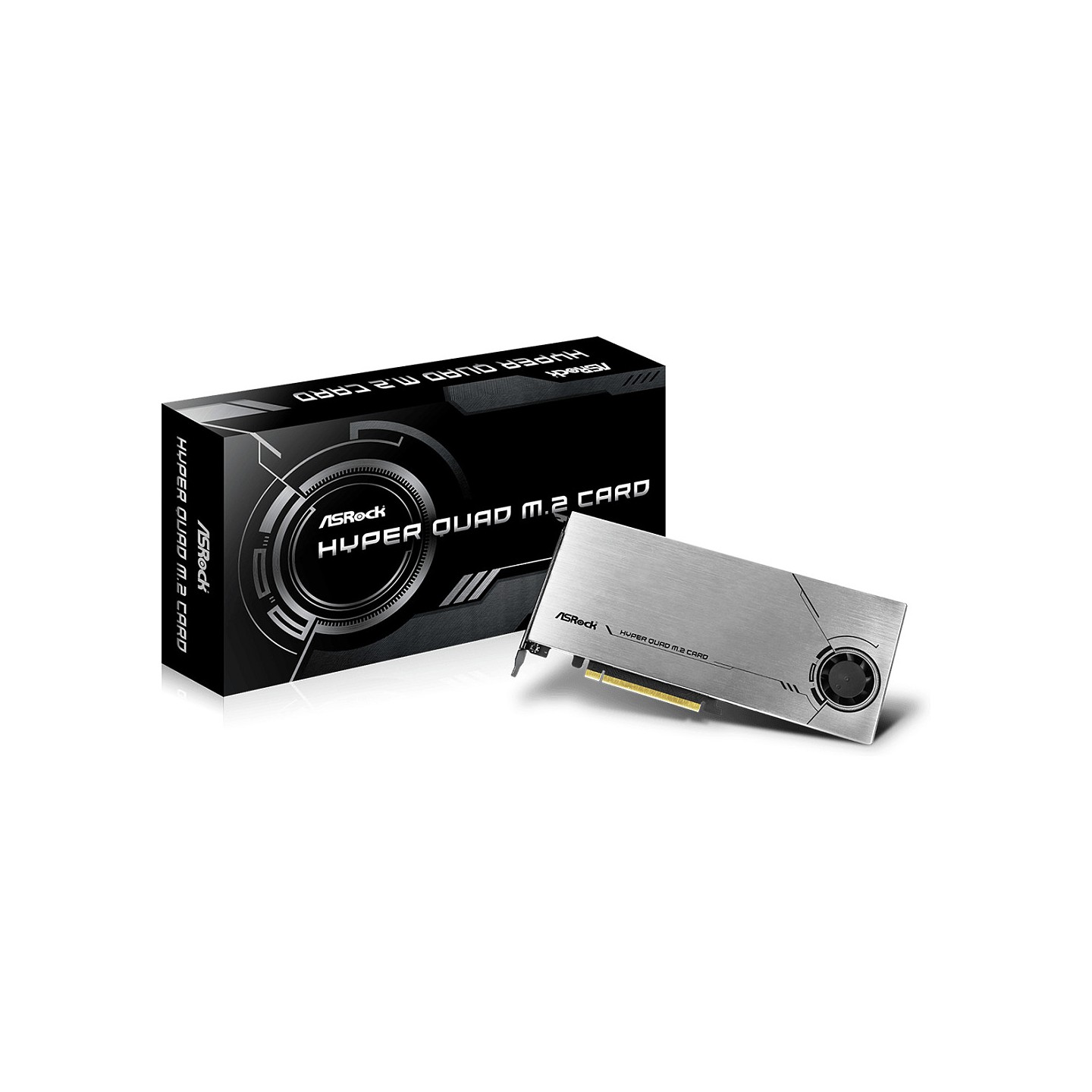 ASRock Hyper Quad M.2 Card PCIe Gen4 x16 für 4x SSD — Buy in Cyprus with Fast Delivery