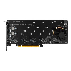 ASRock Hyper Quad M.2 Card PCIe Gen4 x16 für 4x SSD — Buy in Cyprus with Fast Delivery