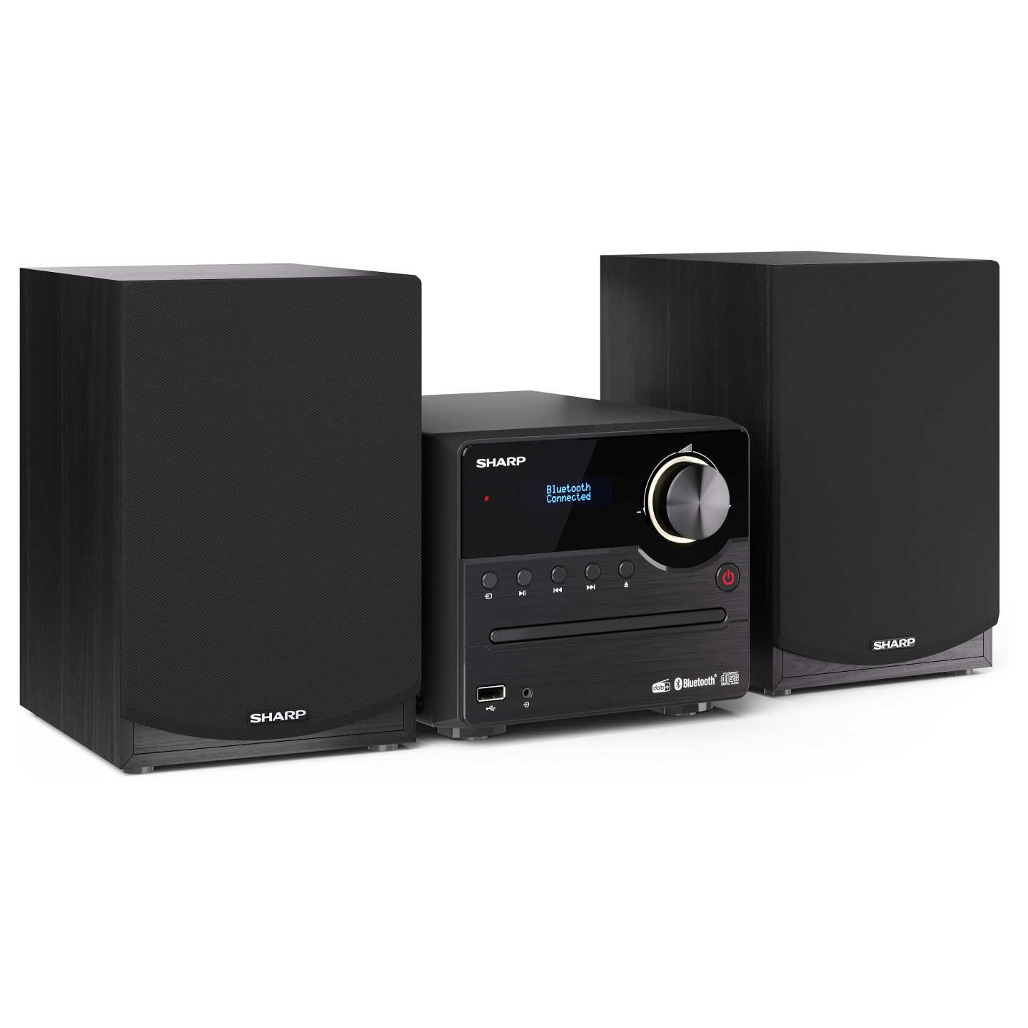 Sharp XL-B517D(BK) schwarz — Buy in Cyprus with Fast Delivery