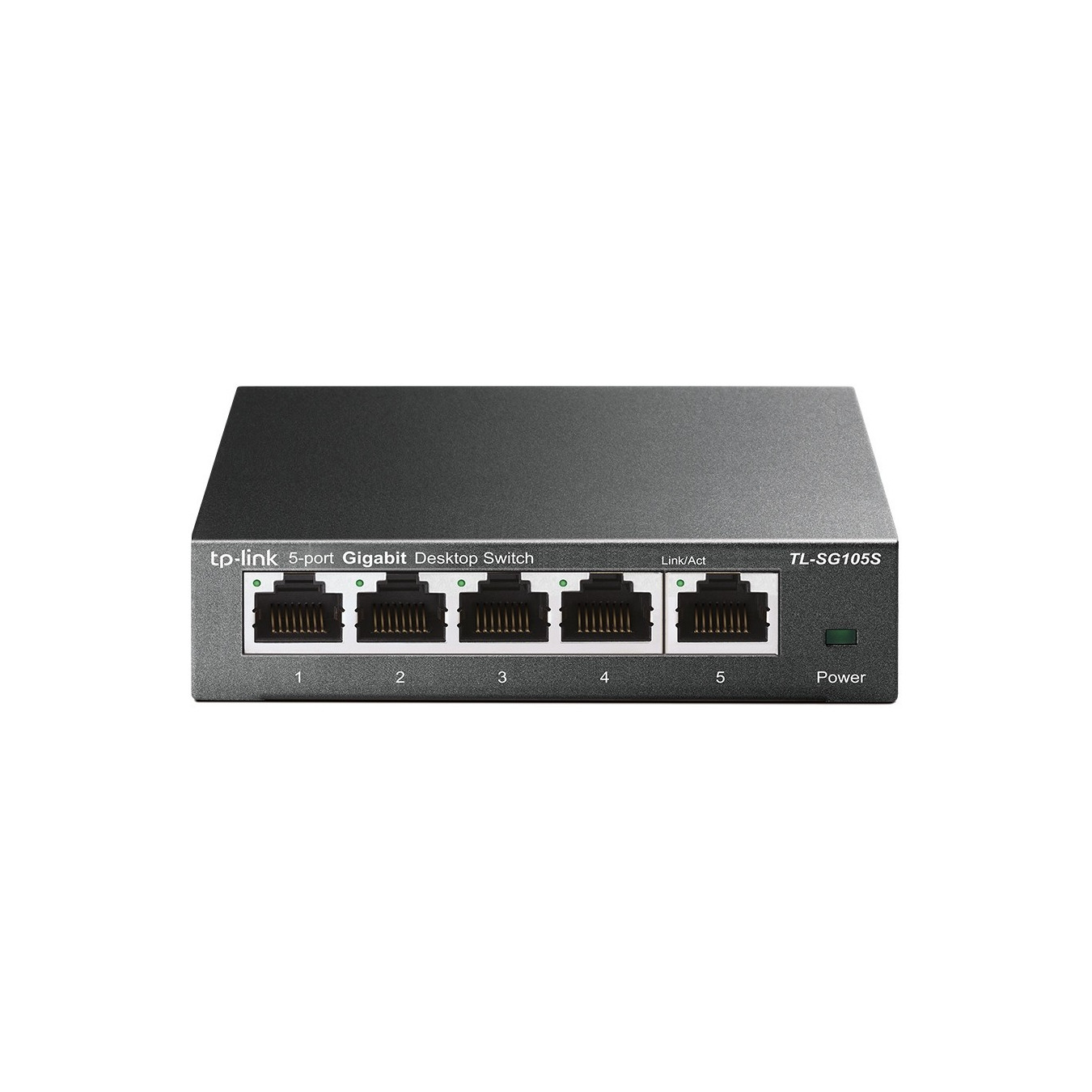 TP-Link 5-Port Gigabit Desktop Switch - TL-SG105s - Metal Housing, Black, Unmanaged — Buy in Cyprus with Fast Delivery