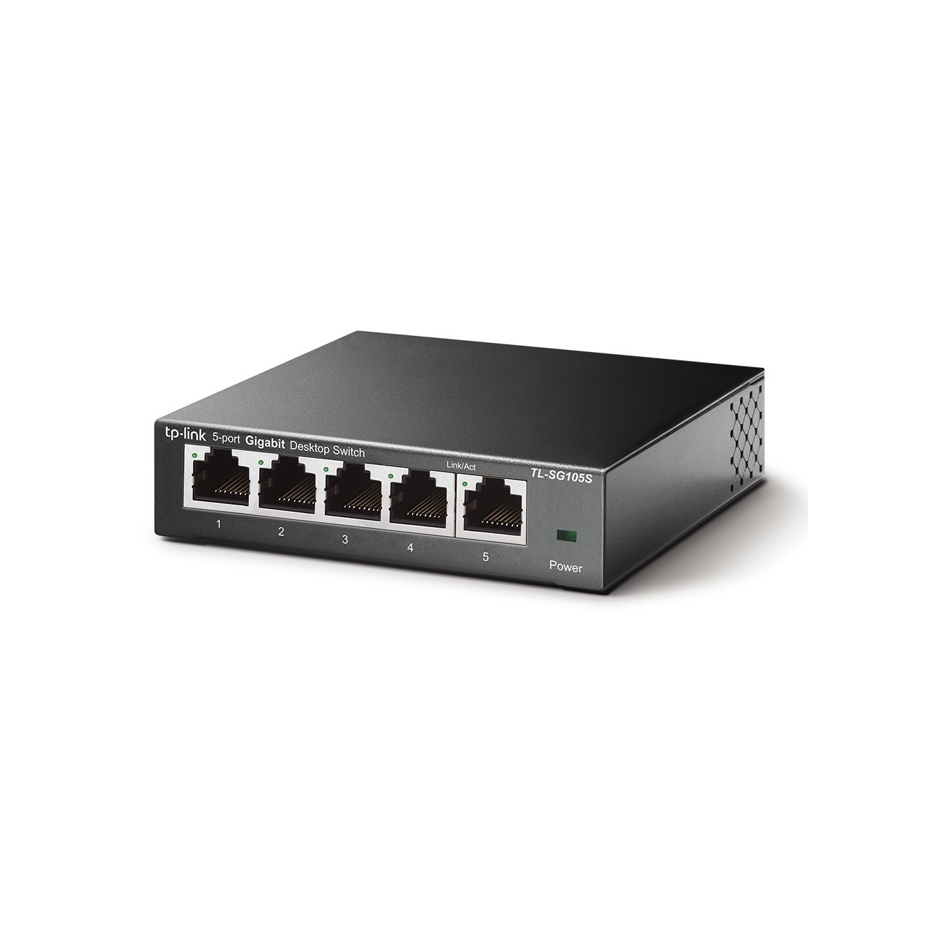 TP-Link 5-Port Gigabit Desktop Switch - TL-SG105s - Metal Housing, Black, Unmanaged — Buy in Cyprus with Fast Delivery
