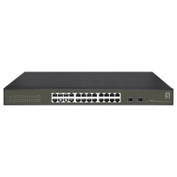 Switch 24x GE GES-2126 2xGSFP 19' Hilbert — Buy in Cyprus with Fast Delivery