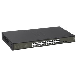 Switch 24x GE GES-2126 2xGSFP 19' Hilbert — Buy in Cyprus with Fast Delivery