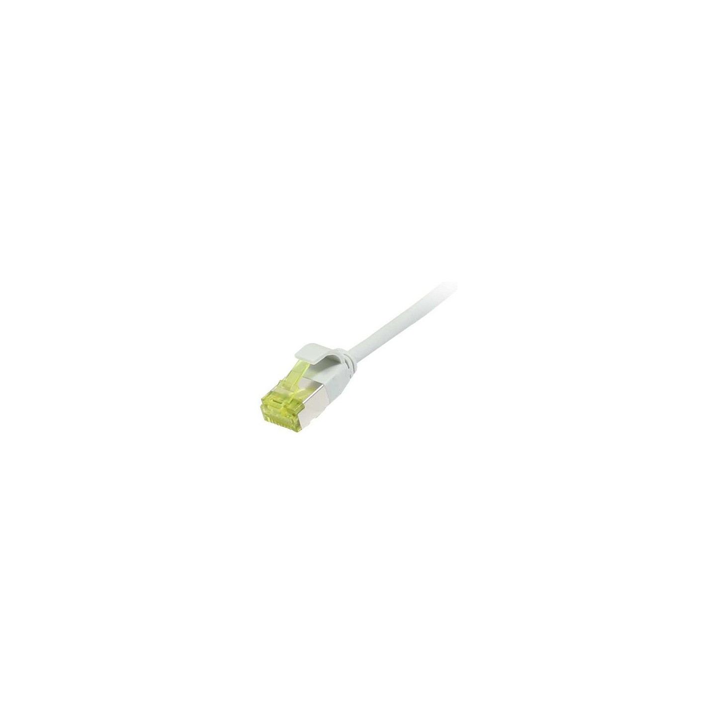 Synergy21 Patchkabel RJ45. CAT6A 500Mhz. 5m. grau. U FTP. slimline rund d3.8mm. TPE LSZH(Superflex). AWG32. mit CAT7...