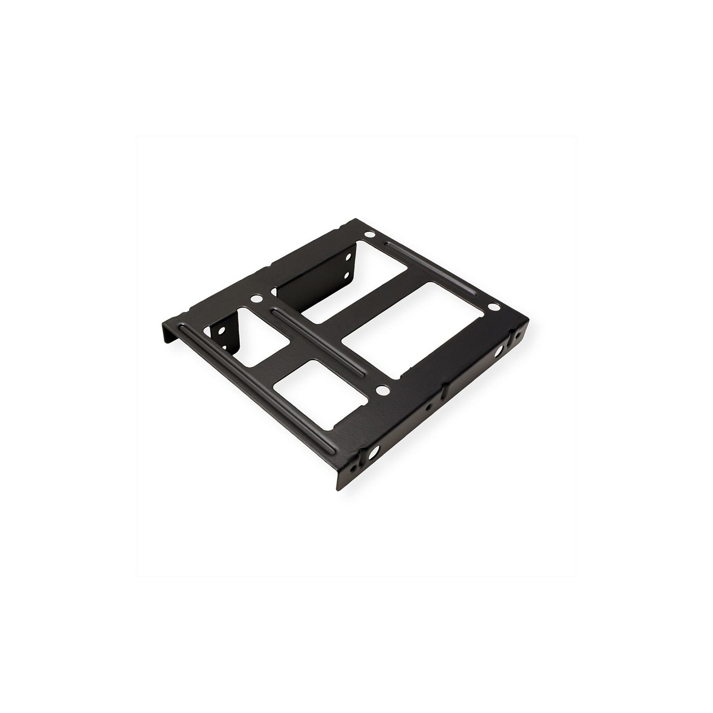 ROLINE Montageadapter. 3.5 Zoll Rahmen fr 2x 2.5 HDD SSD. Metall. schwarz — Buy in Cyprus with Fast Delivery