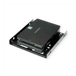 ROLINE Montageadapter. 3.5 Zoll Rahmen fr 2x 2.5 HDD SSD. Metall. schwarz — Buy in Cyprus with Fast Delivery