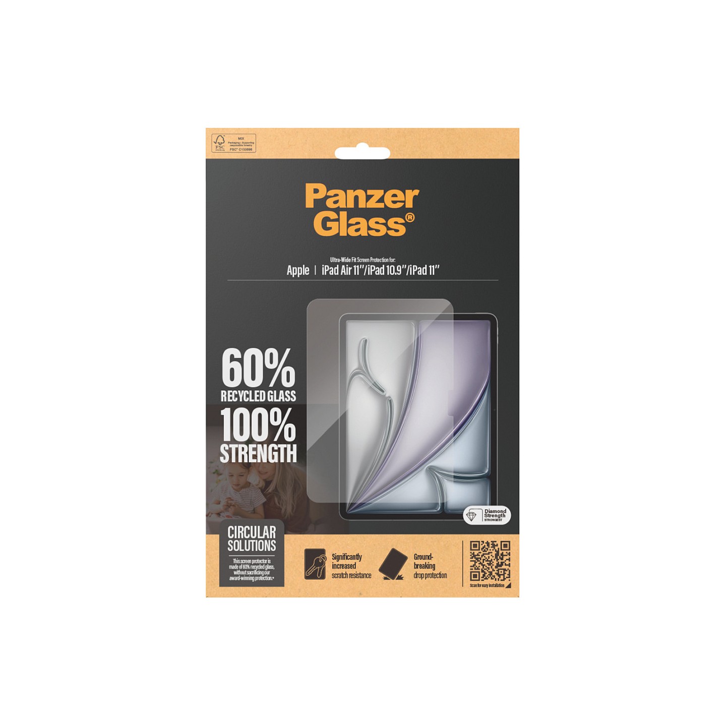 PanzerGlass Screen Protector iPad Air 11'2024 iPad 10.9' UWF — Buy in Cyprus with Fast Delivery