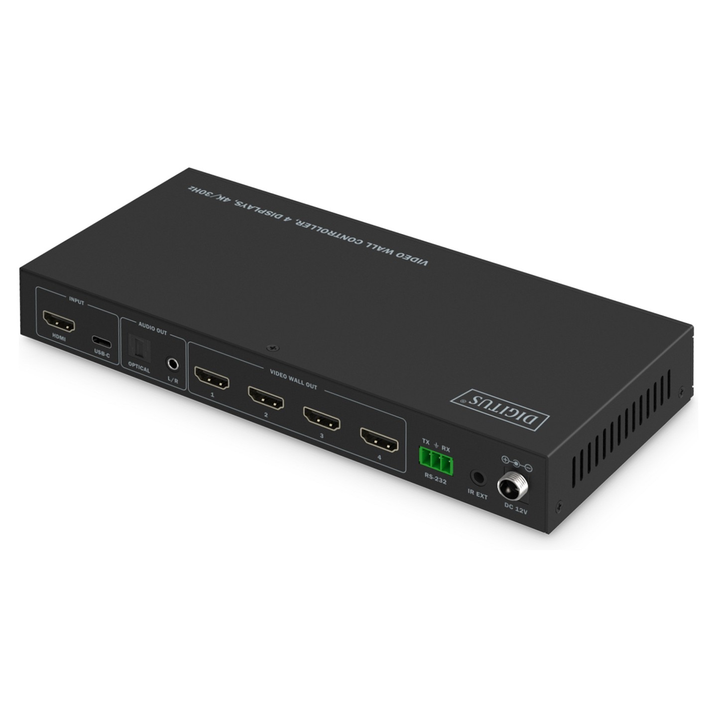 DIGITUS HDMI Video Wall Controller 4Displays 4K 30Hz — Buy in Cyprus with Fast Delivery
