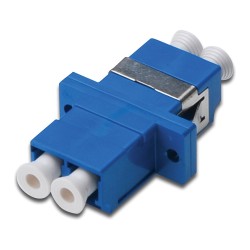 DIGITUS LWL Kupplung LC- to LC Singlemode Duplex OS2 blau — Buy in Cyprus with Fast Delivery