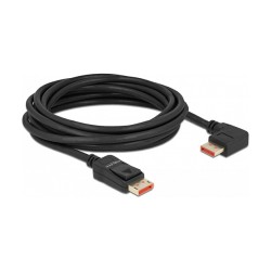 DELOCK DisplayPort Kabel Stecker gerade zu Stecker 90 rechts gewinkelt 8K 60 Hz 5 m — Buy in Cyprus with Fast Delivery