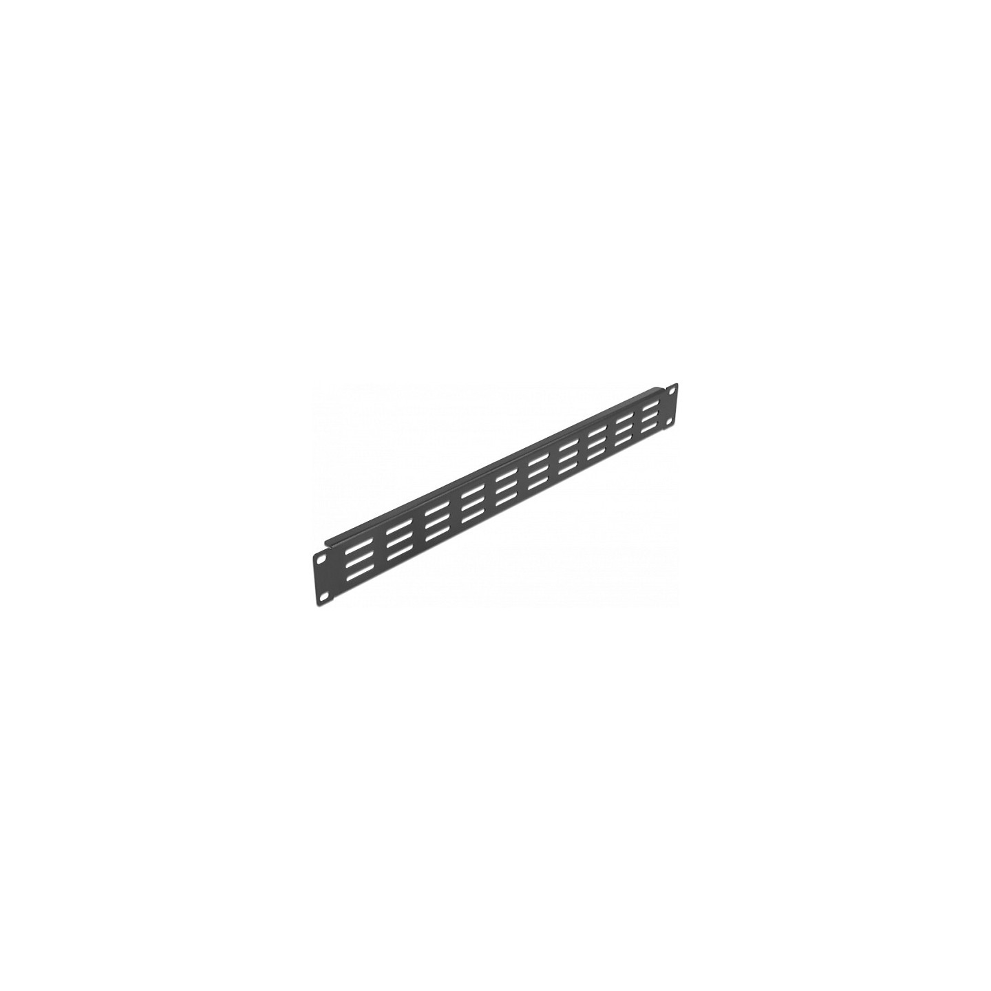 19? Netzwerkschrank Panel mit Lüftungsschlitzen horizontal 1 HE schwarz — Buy in Cyprus with Fast Delivery