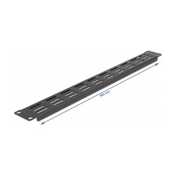 19? Netzwerkschrank Panel mit Lüftungsschlitzen horizontal 1 HE schwarz — Buy in Cyprus with Fast Delivery