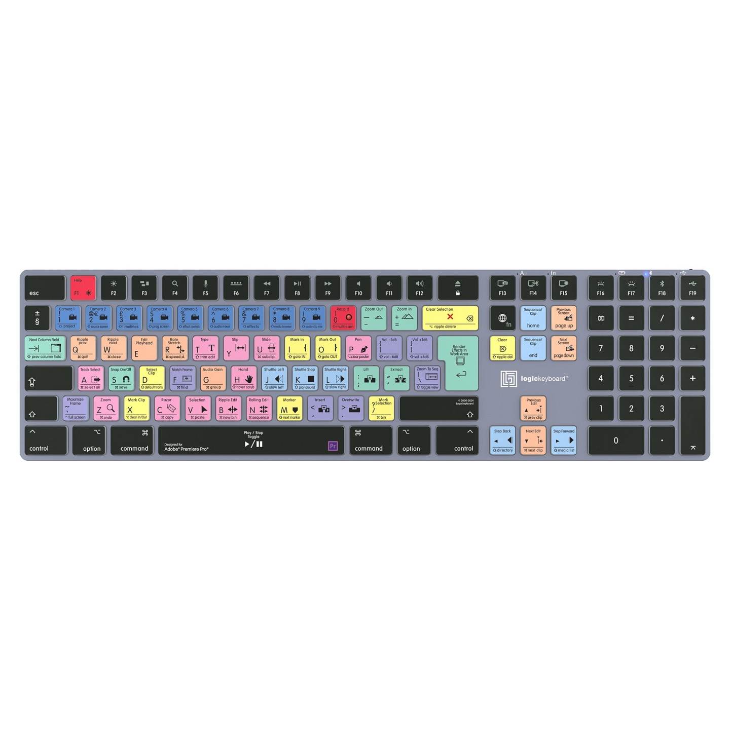 LogicKeyboard Adobe Premiere Pro CC Titan DE (Mac) — Buy in Cyprus with Fast Delivery