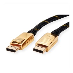 ROLINE GOLD DisplayPort Kabel DP ST - ST 2m — Buy in Cyprus with Fast Delivery