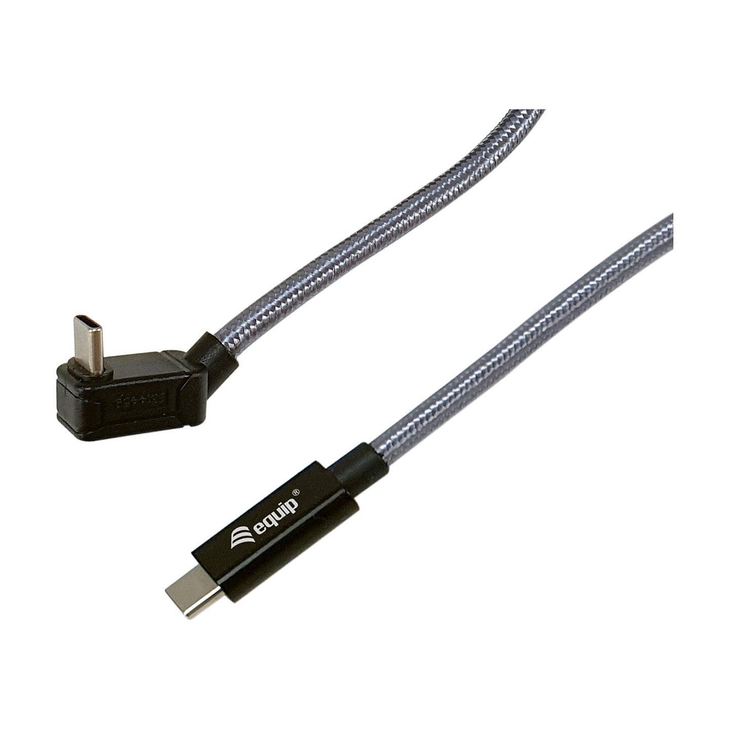Equip Kabel USB-C 3.0 - to C wink. St St 2.00m 5A 4K 60Hz sw — Buy in Cyprus with Fast Delivery