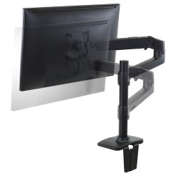 Ergotron LX Monitor Arm mit hoher Sule (schwarz) — Buy in Cyprus with Fast Delivery