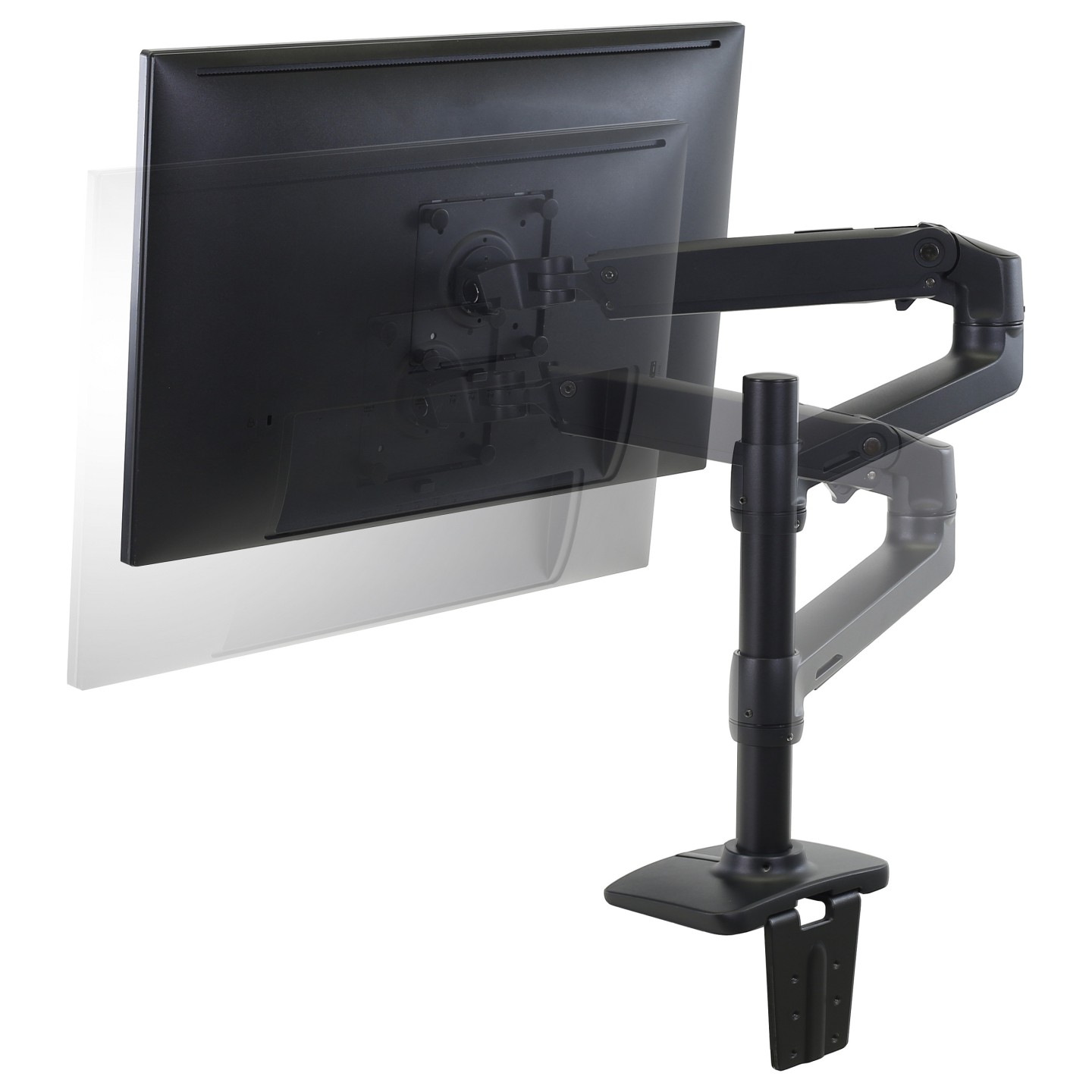 Ergotron LX Monitor Arm mit hoher Sule (schwarz) — Buy in Cyprus with Fast Delivery