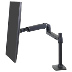 Ergotron LX Monitor Arm mit hoher Sule (schwarz) — Buy in Cyprus with Fast Delivery