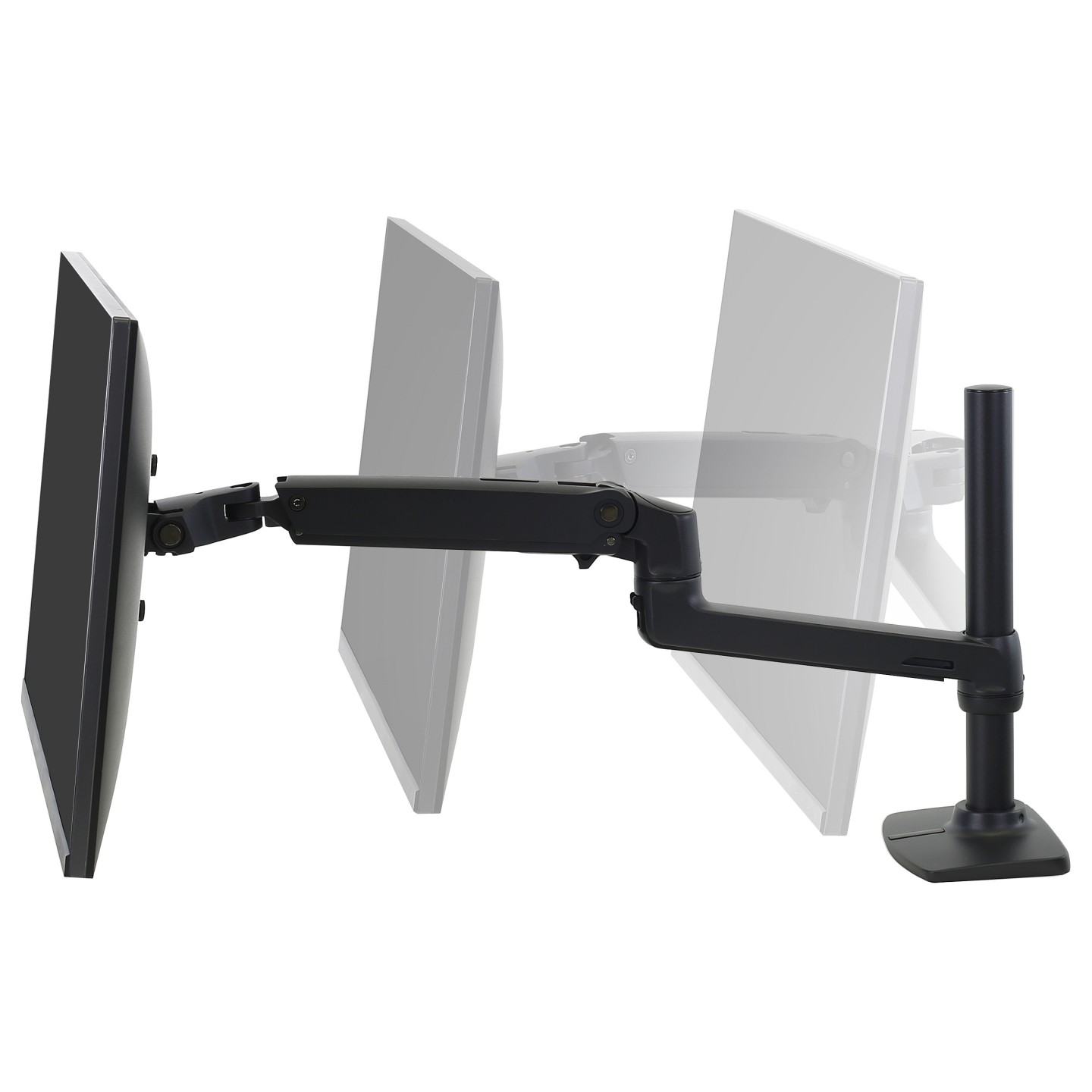 Ergotron LX Monitor Arm mit hoher Sule (schwarz) — Buy in Cyprus with Fast Delivery